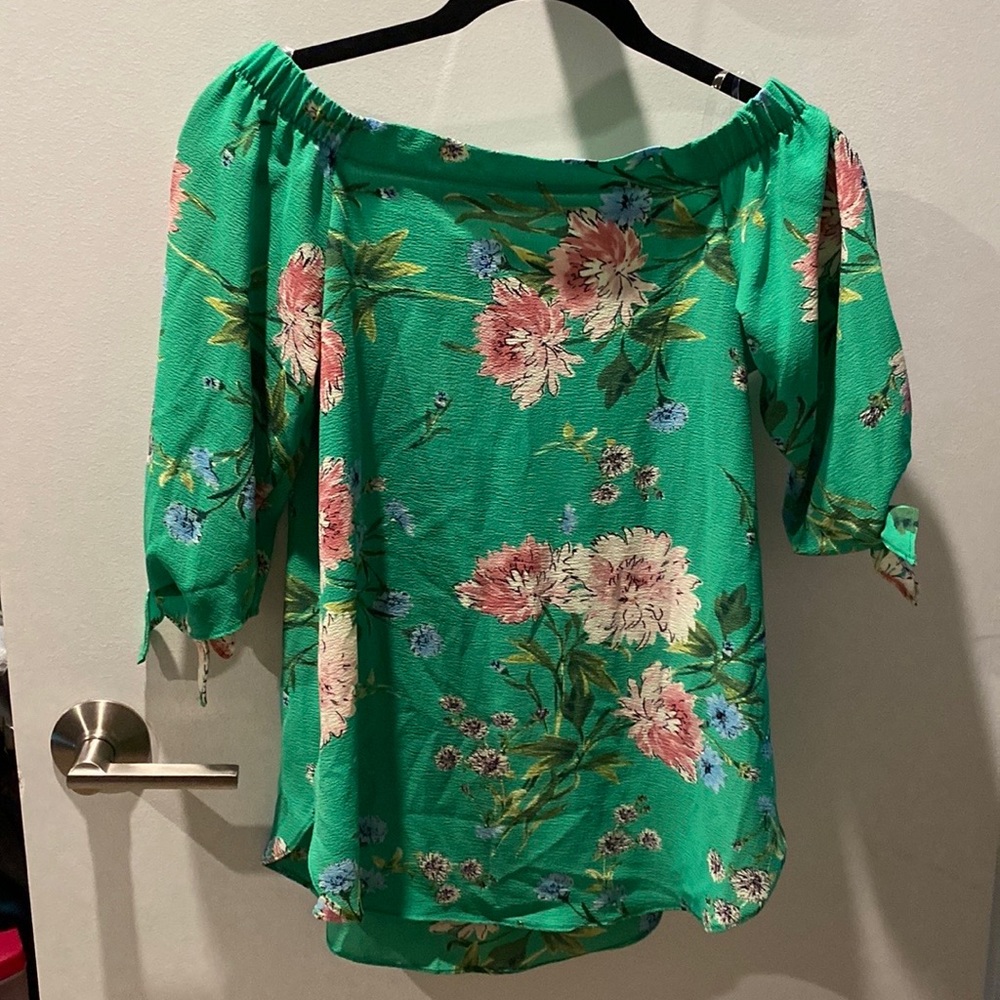 Off the shoulder blouse